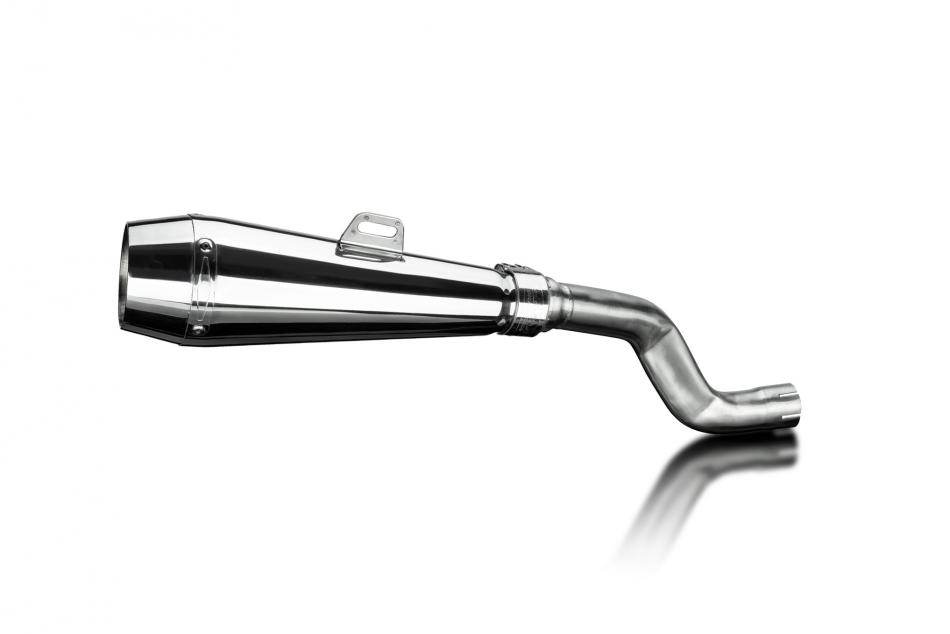 Yamaha XT500 TT500 1977-1981 Delkevic Reverse Cone Stainless Exhaust Silencer