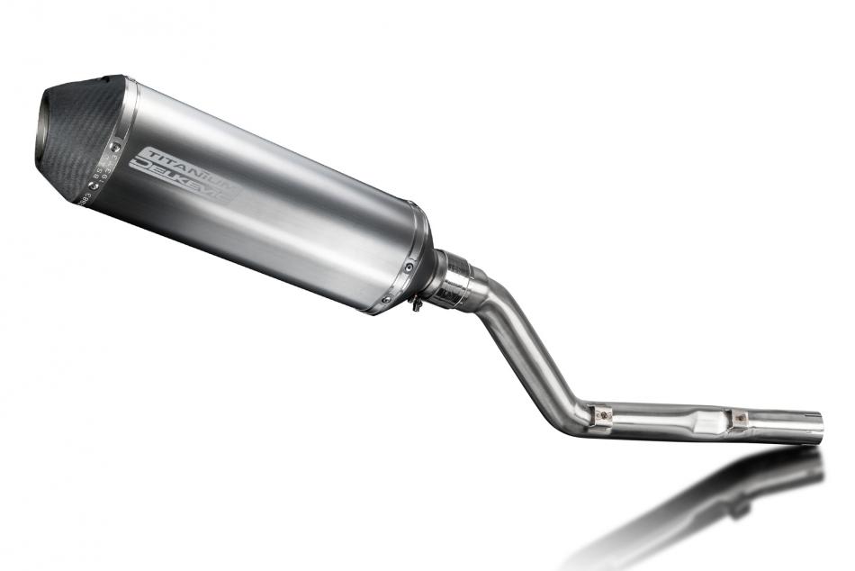 Suzuki DRZ400E DR-Z400E 2000-2009 343mm X-Oval Titanium Exhaust Silencer Can Kit