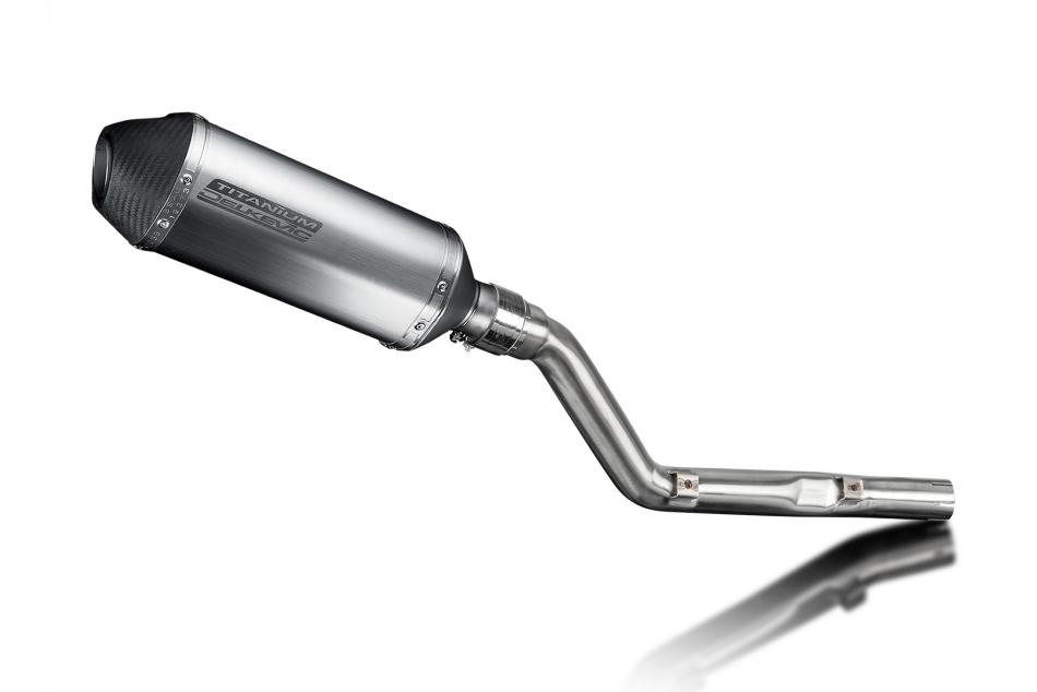 Suzuki DRZ400E DR-Z400E 2000-2009 260mm X-Oval Titanium Exhaust Silencer Can Kit