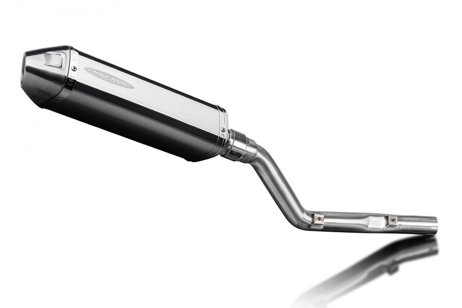 Suzuki DRZ400E DR-Z400E 2000-2009 320mm Tri-Oval Stainless Exhaust Silencer Kit