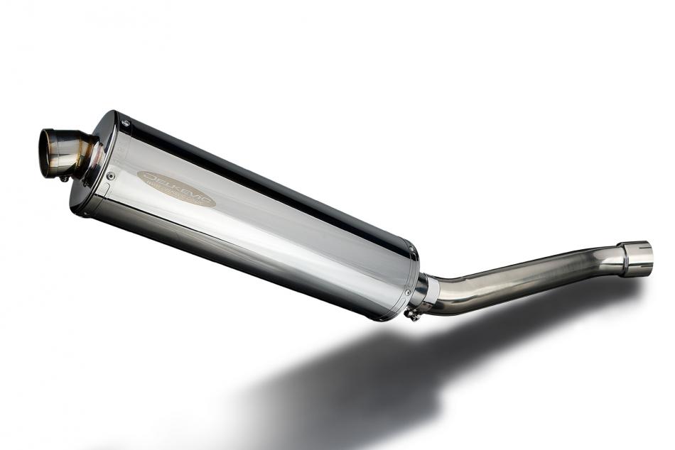 YAMAHA YZF-R1 02-03 FULL POWER 450mm OVAL STAINLESS BSAU SILENCER EXHAUST KIT