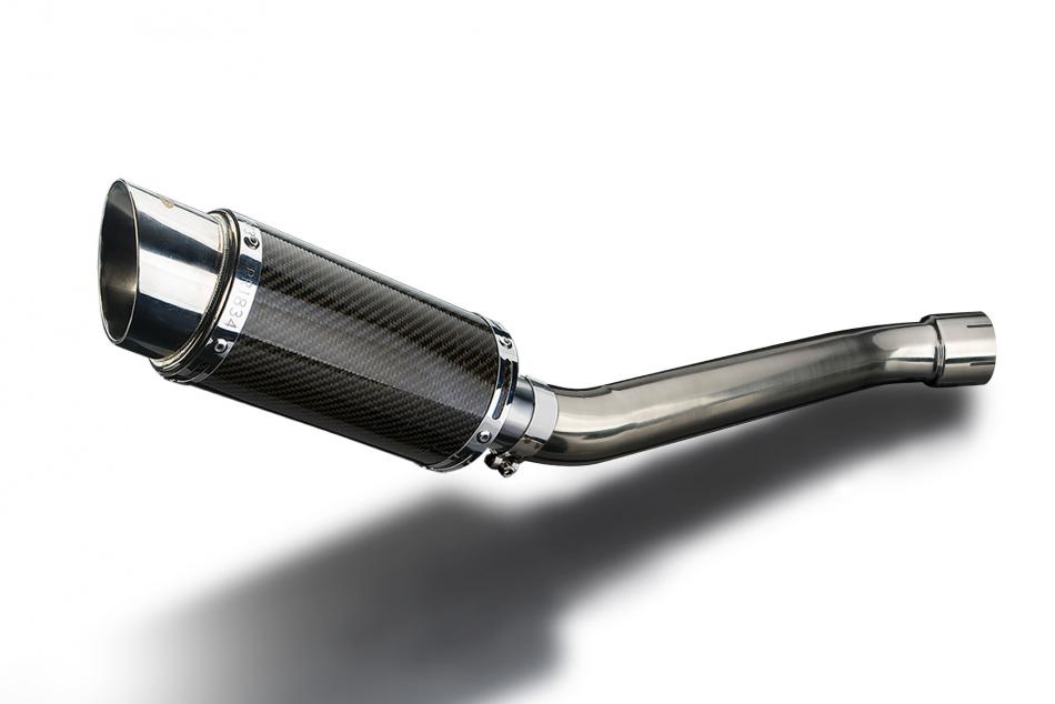 YAMAHA YZF-R1 02-03 FULL POWER 200mm ROUND CARBON  SILENCER EXHAUST KIT