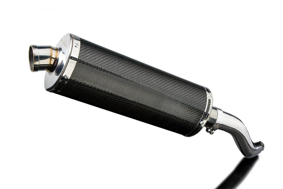 KAWASAKI Z750 2007-2012 350mm CARBON BSAU SILENCER EXHAUST KIT