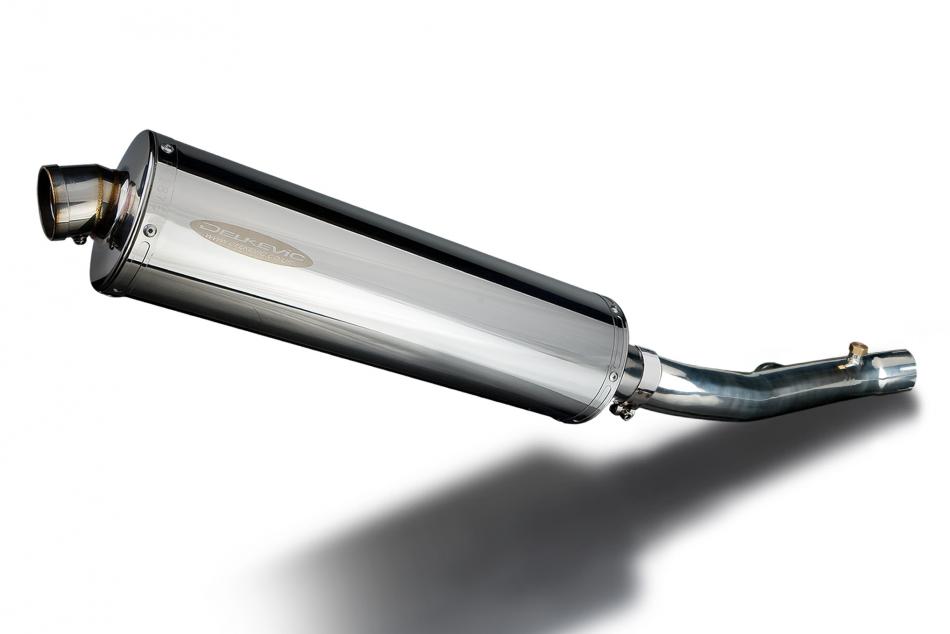 Honda CBR600FS Sport 2001-2003 450mm Oval Stainless Exhaust Silencer Can Kit