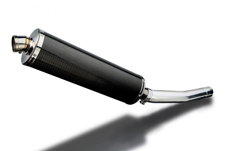 YAMAHA YZFR6 YZF-R6 1998-2002 450mm OVAL CARBON BSAU SILENCER EXHAUST KIT