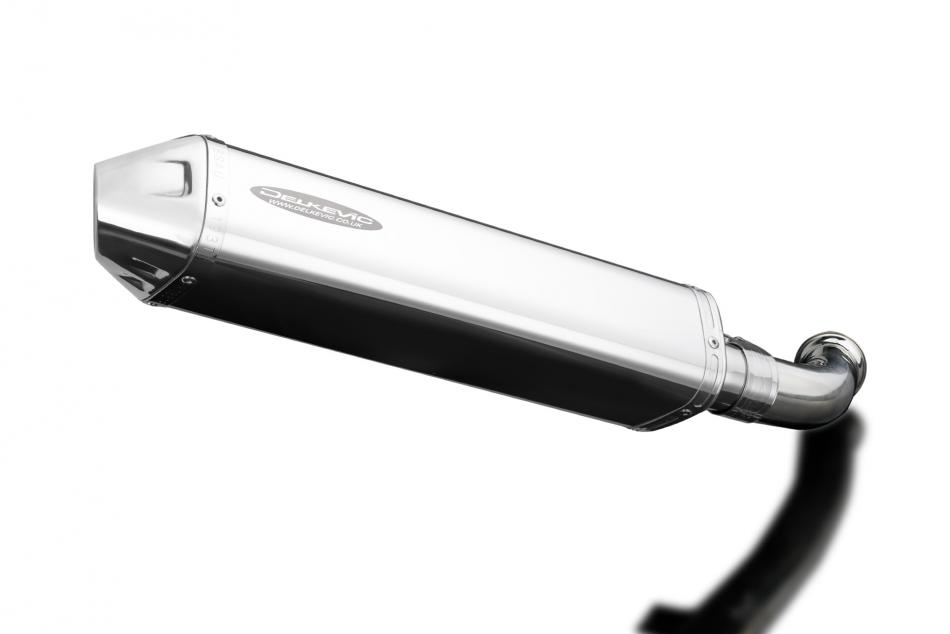 VFR750 FR-FV 1994-1997 / TRI-OVAL 420mm (17 inch) RH SILENCER STAINLESS STEEL