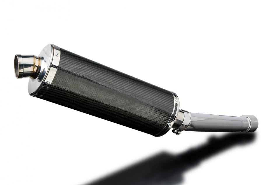 YAMAHA FZS1000 FAZER 2000-2005 350mm CARBON BSAU SILENCER EXHAUST KIT