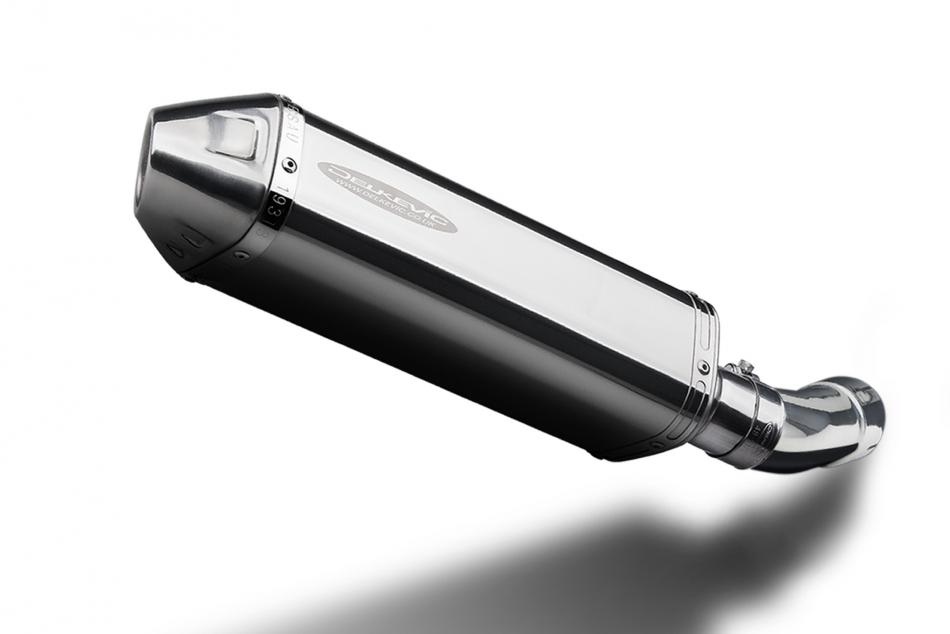 SUZUKI SV400 SV650 2003-2015 320mm TRI STAINLESS BSAU SILENCER EXHAUST KIT