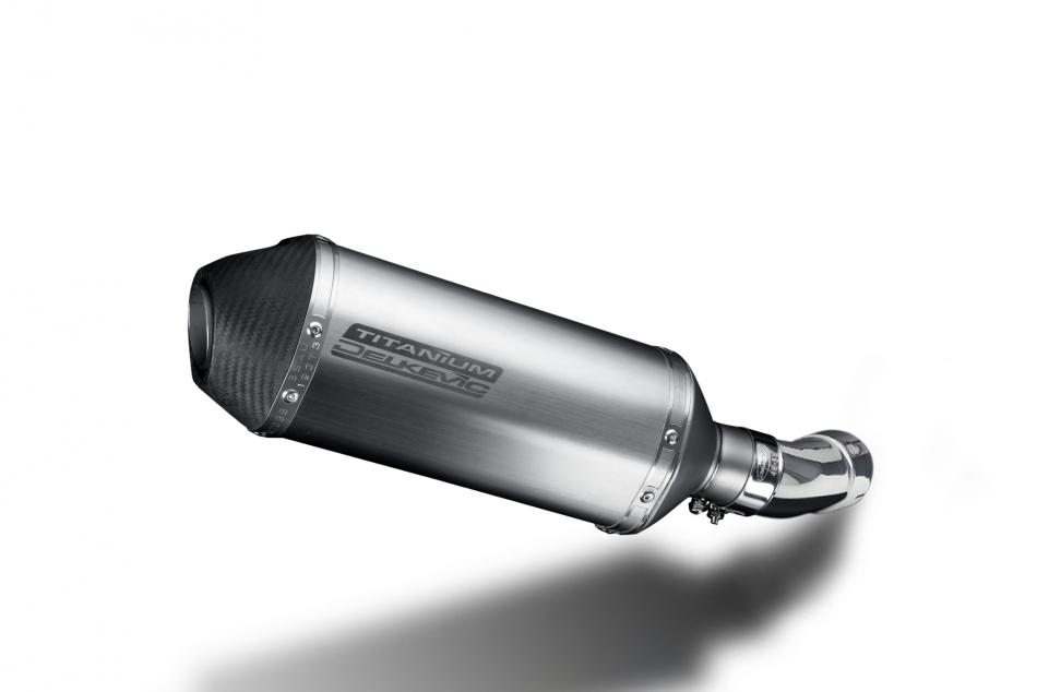 SUZUKI SV400 SV650 2003-2015 260mm X-OVAL TITANIUM BSAU SILENCER EXHAUST KIT