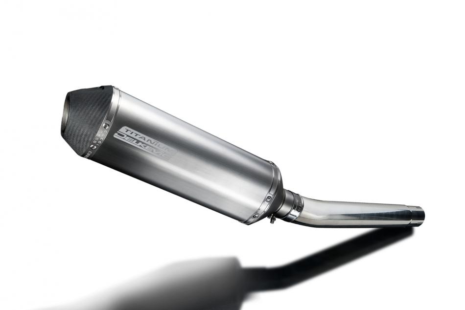 SUZUKI GSXR1000 K5 K6 2005-2006 343mm X-OVAL TITANIUM BSAU SILENCER EXHAUST KIT