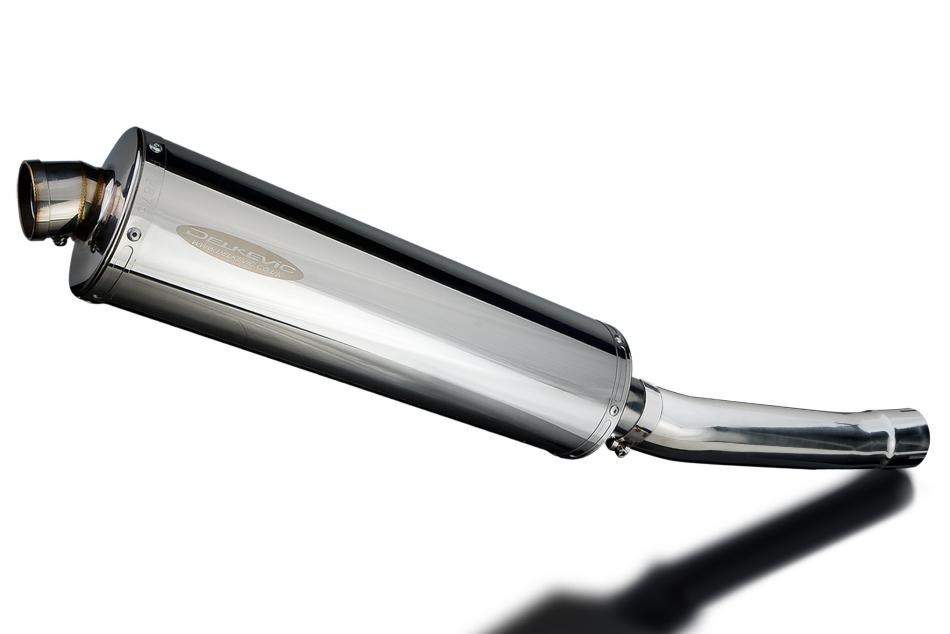 YZFR6 YZF-R6 (5SL) 2003-2005 / OVAL 450mm (18 inch) SILENCER 304 STAINLESS STEEL