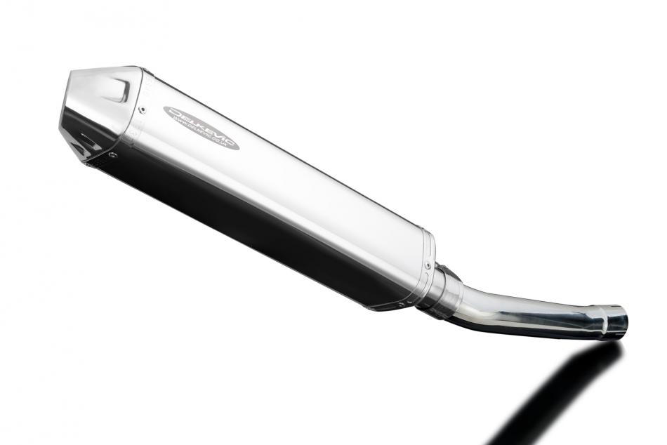 Yamaha YZF-R6 R6 2003-2005 5SL 420mm Tri-Oval Stainless Exhaust Silencer Can Kit