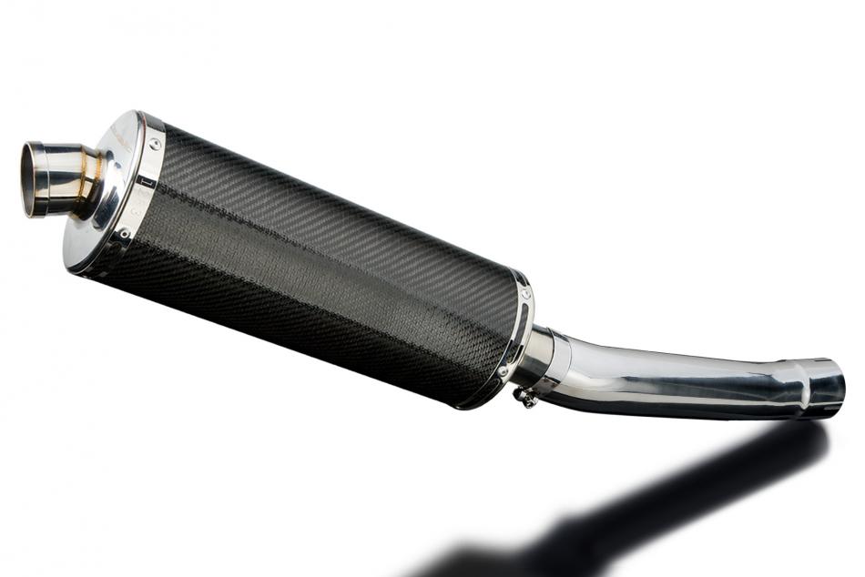 YZFR6 YZF-R6 (5SL) 2003-2005 / OVAL 350mm (14 inch) CARBON FIBRE SILENCER