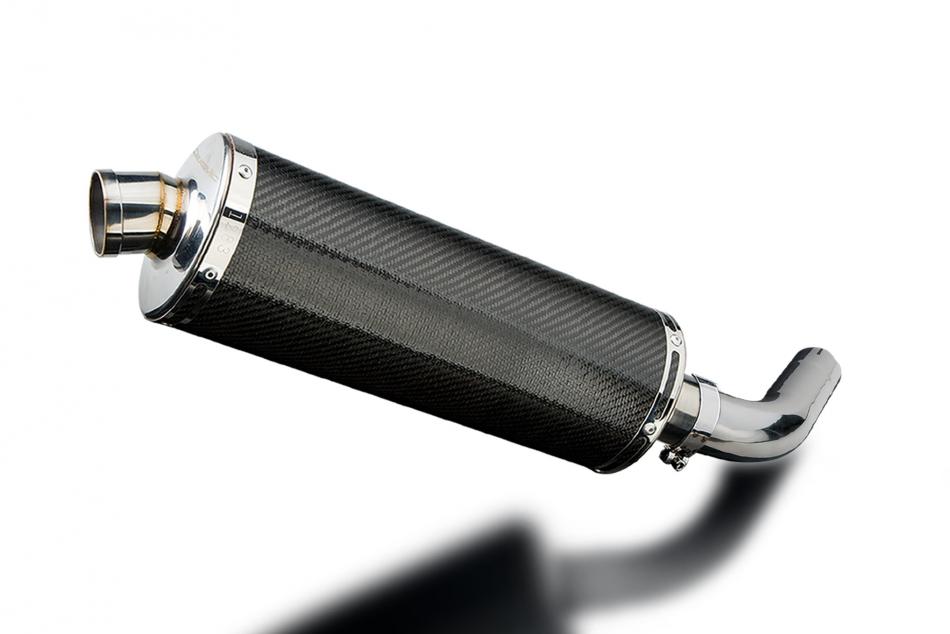 HONDA VFR800Fi 1998-2001 350mm CARBON BSAU SILENCER EXHAUST KIT