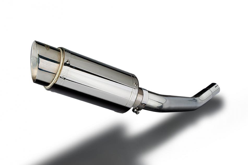 KAWASAKI ZX6R NINJA 636 2003-04 200mm ROUND STAINLESS SILENCER EXHAUST KIT