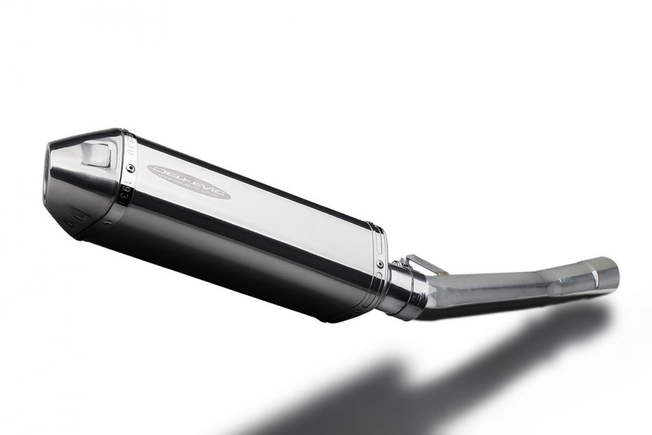 SUZUKI GSX600 F 1997-2006 320mm TRI STAINLESS BSAU SILENCER EXHAUST KIT