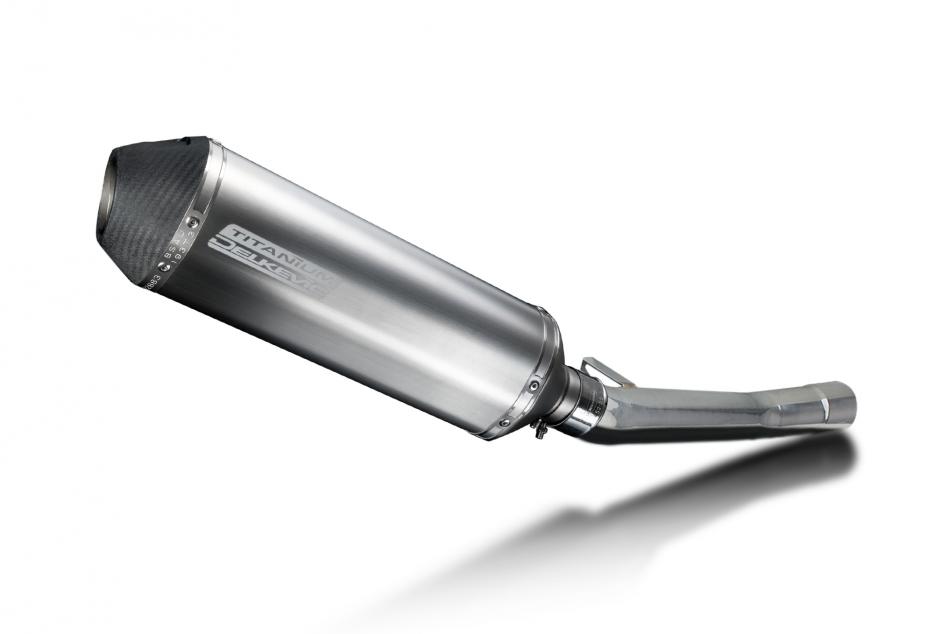 Suzuki GSX600F 1997-2006 343mm X-Oval Titanium Exhaust Silencer Can Kit