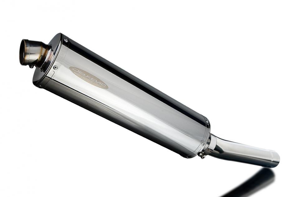 KAWASAKI ZX9R NINJA 1994-1997 450mm OVAL STAINLESS BSAU SILENCER EXHAUST KIT