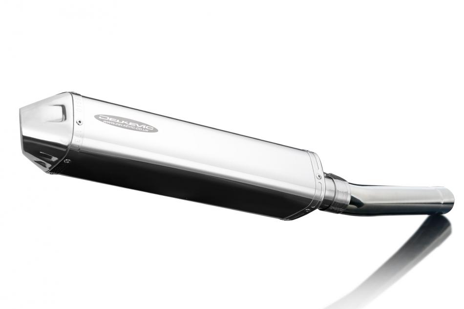 ZX9R B1-B4 1994-1997 / TRI-OVAL 420mm (17 inch) R/H SILENCER STAINLESS STEEL