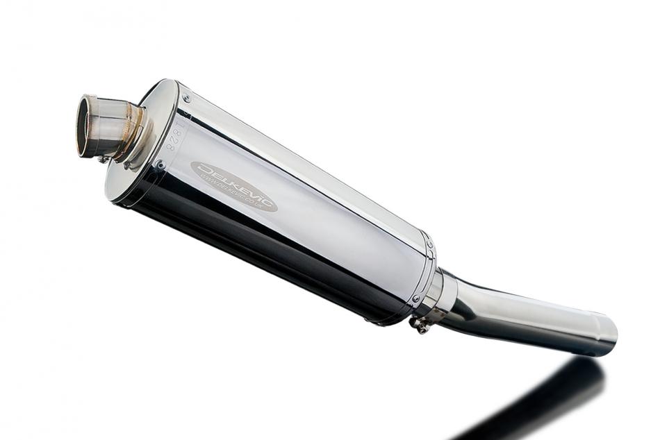 KAWASAKI ZX9R NINJA 1994-1997 350mm OVAL STAINLESS BSAU SILENCER EXHAUST KIT