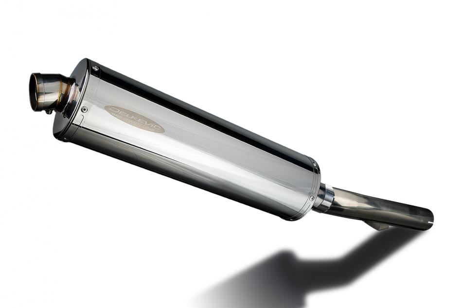 HONDA CBR600F 1999-2000 450mm OVAL STAINLESS BSAU SILENCER EXHAUST KIT