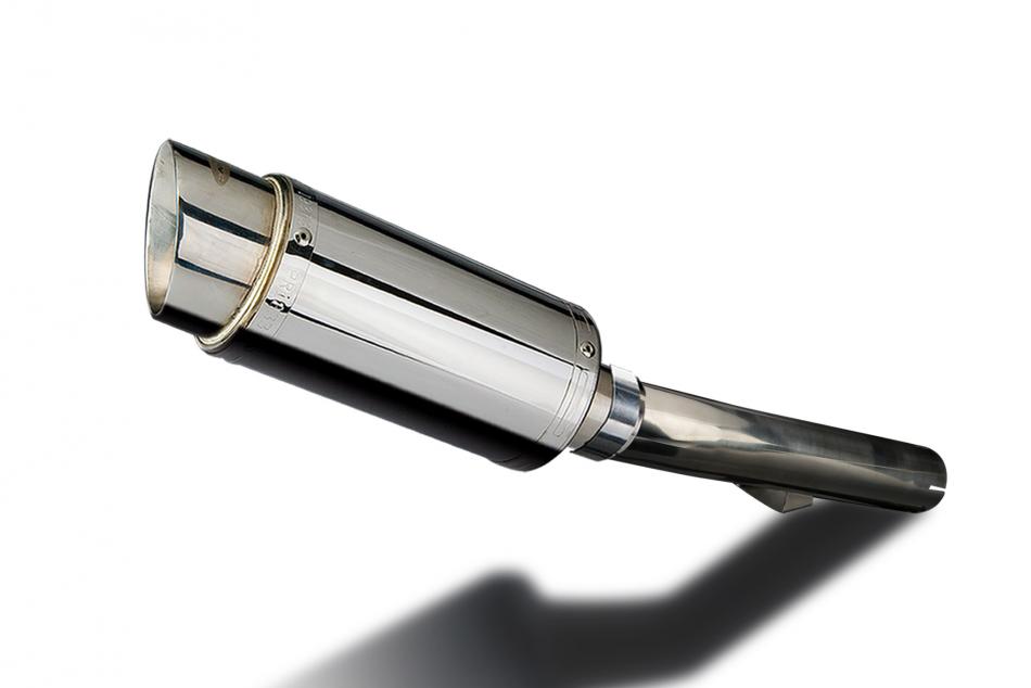 HONDA CBR600F 1999-2000 200mm ROUND STAINLESS SILENCER EXHAUST KIT