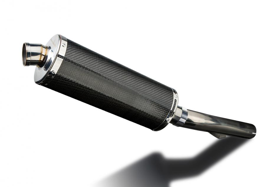 HONDA CBR600F 1999-2000 350mm CARBON BSAU SILENCER EXHAUST KIT