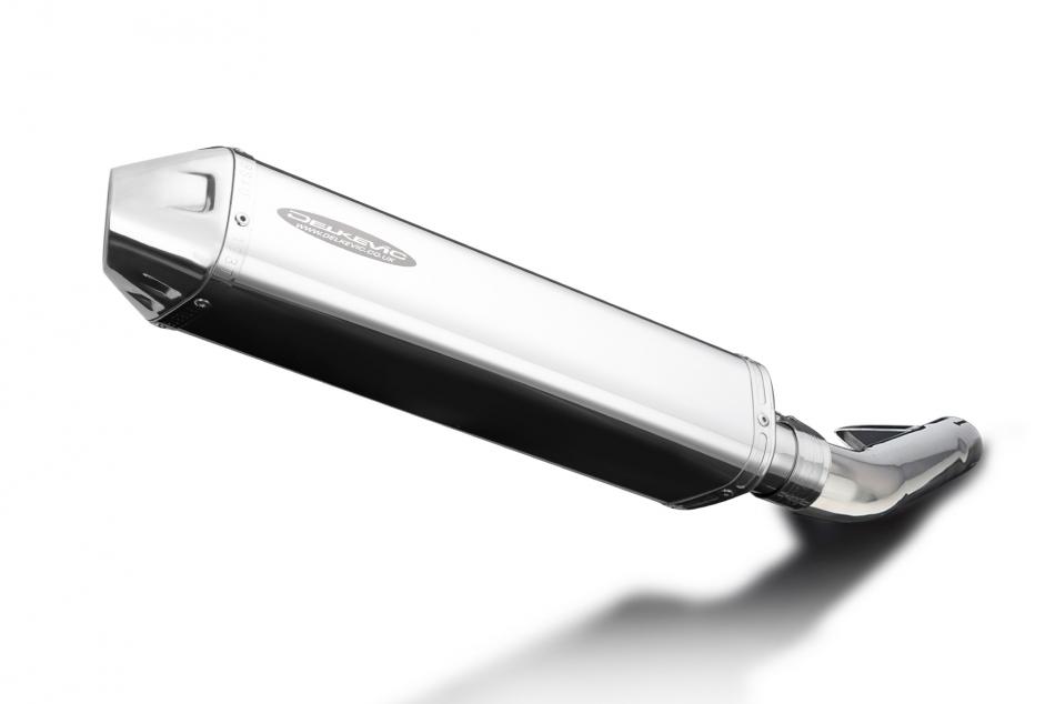 Yamaha FZS600 Fazer 1998-2003 420mm Tri-Oval Stainless Exhaust Silencer Can Kit