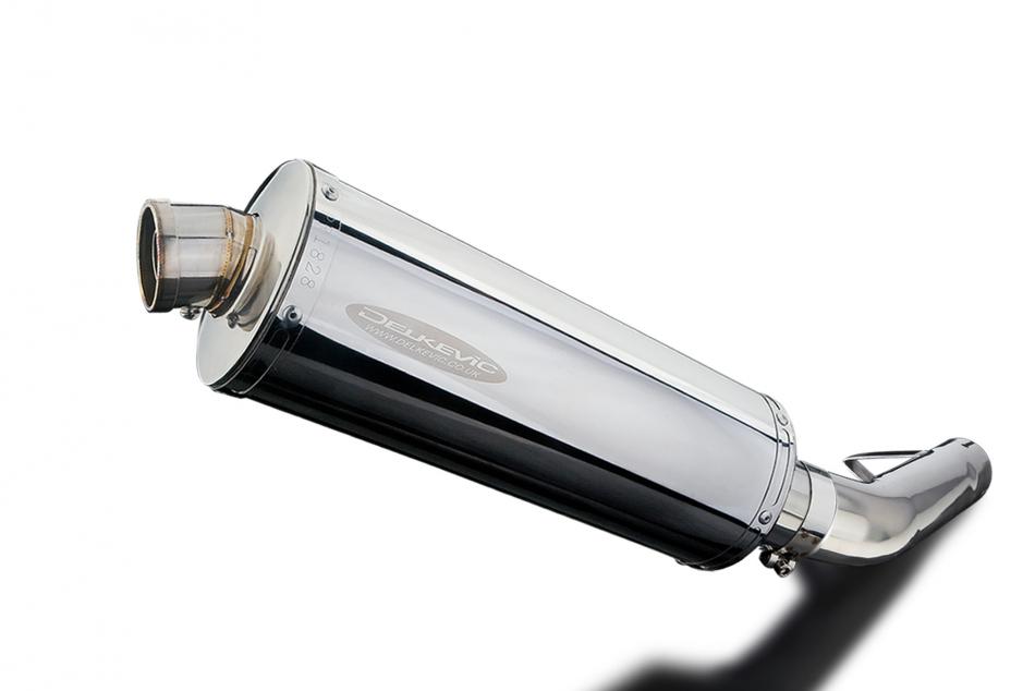 YAMAHA FZS600 FAZER 1998-2003 350mm OVAL STAINLESS BSAU SILENCER EXHAUST KIT