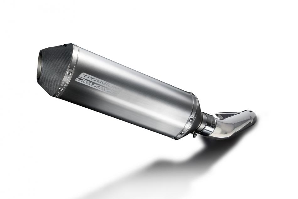 Yamaha FZS600 Fazer 1998-2003 343mm X-Oval Titanium Exhaust Silencer Can Kit