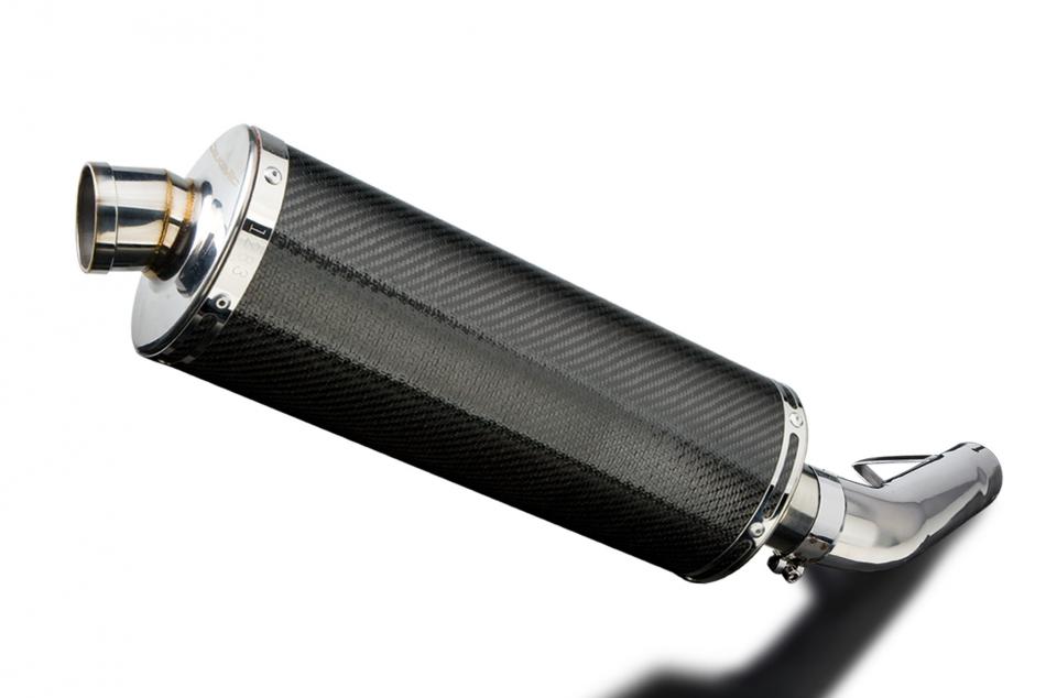 YAMAHA FZS600 FAZER 1998-2003 350mm CARBON BSAU SILENCER EXHAUST KIT