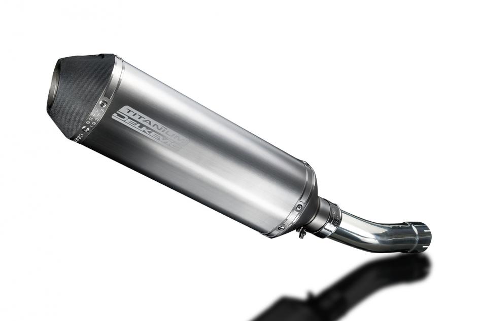 SUZUKI GSF1250 BANDIT 2007-16 343mm X-OVAL TITANIUM BSAU SILENCER EXHAUST KIT