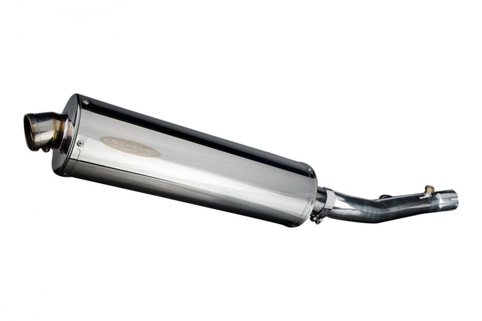 Honda CBR600F 2001-2006 450mm OVAL STAINLESS BSAU SILENCER EXHAUST KIT