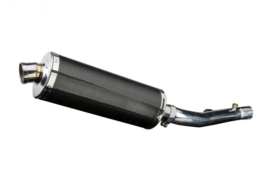 Honda CBR600F 2001-2006 350mm CARBON BSAU SILENCER EXHAUST KIT