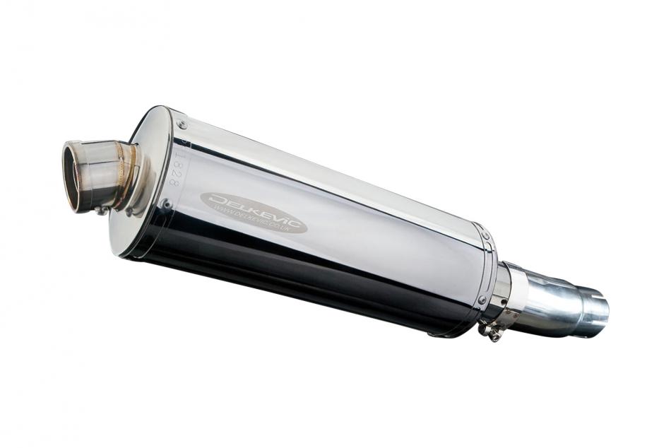 NINJA 250R 2008-2013 / 300 NINJA - Z300 2013-2016 / OVAL 350mm (14 inch) SILENCER 304 STAINLESS STEE