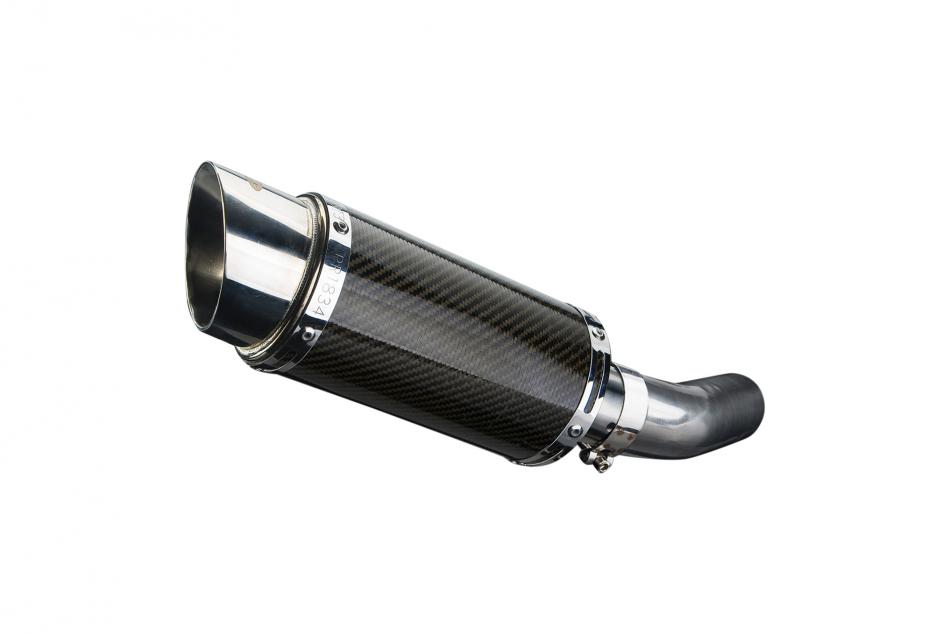 KAWASAKI ZX10R NINJA 2008-2010 200mm ROUND CARBON  SILENCER EXHAUST KIT