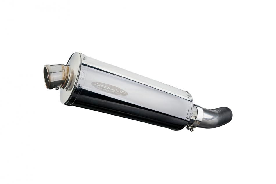 KAWASAKI ZX10R NINJA 2008-2010 350mm OVAL STAINLESS BSAU SILENCER EXHAUST KIT