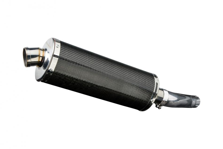 SUZUKI GSXR600 GSX-R600 2008-10 350mm CARBON BSAU SILENCER EXHAUST KIT