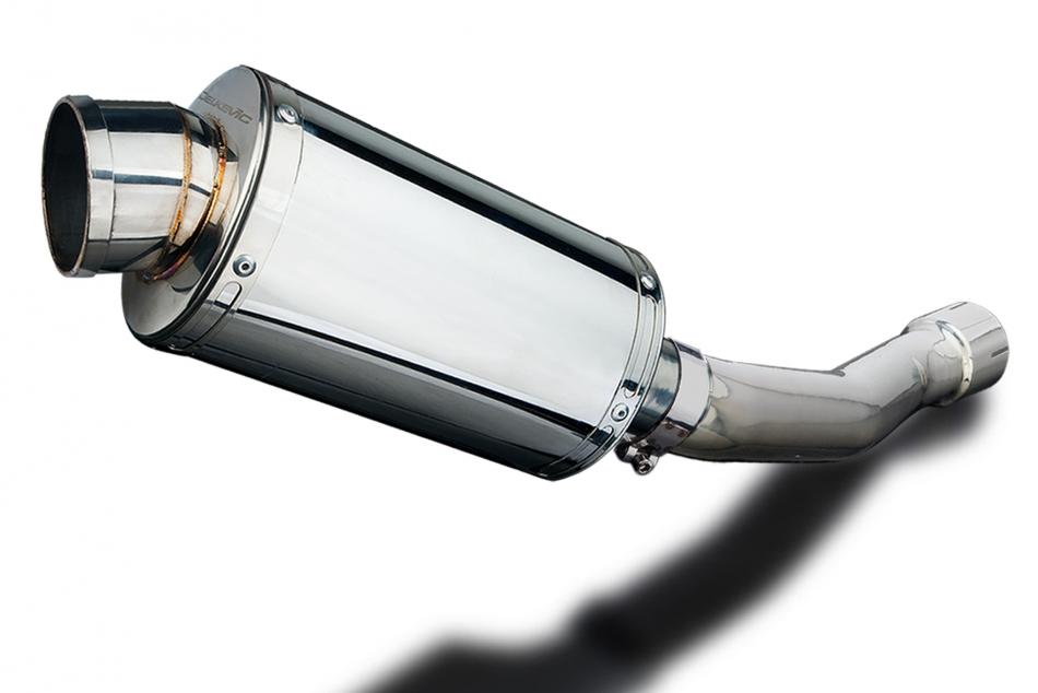 YAMAHA YZF-R1 YZFR1 1998-2001 225mm OVAL STAINLESS SILENCER EXHAUST KIT