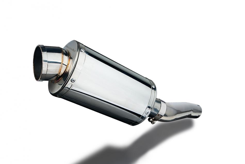 HONDA CB500 SPORT 1994-2003 225mm OVAL STAINLESS SILENCER EXHAUST KIT