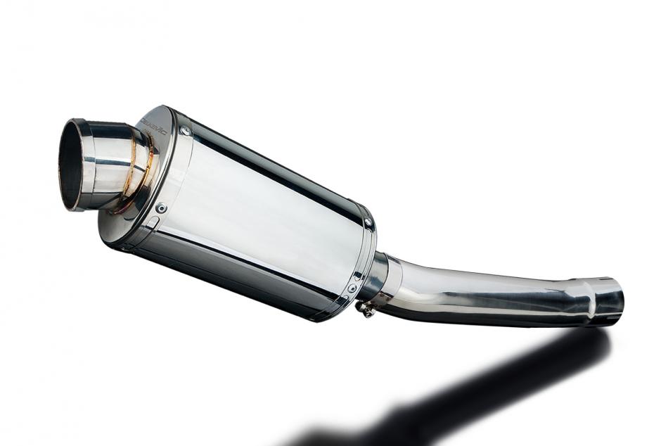 YZFR6 YZF-R6 (5SL) 2003-2005 / SS70 OVAL 225mm (9 inch) STAINLESS 304 STEEL SILENCER