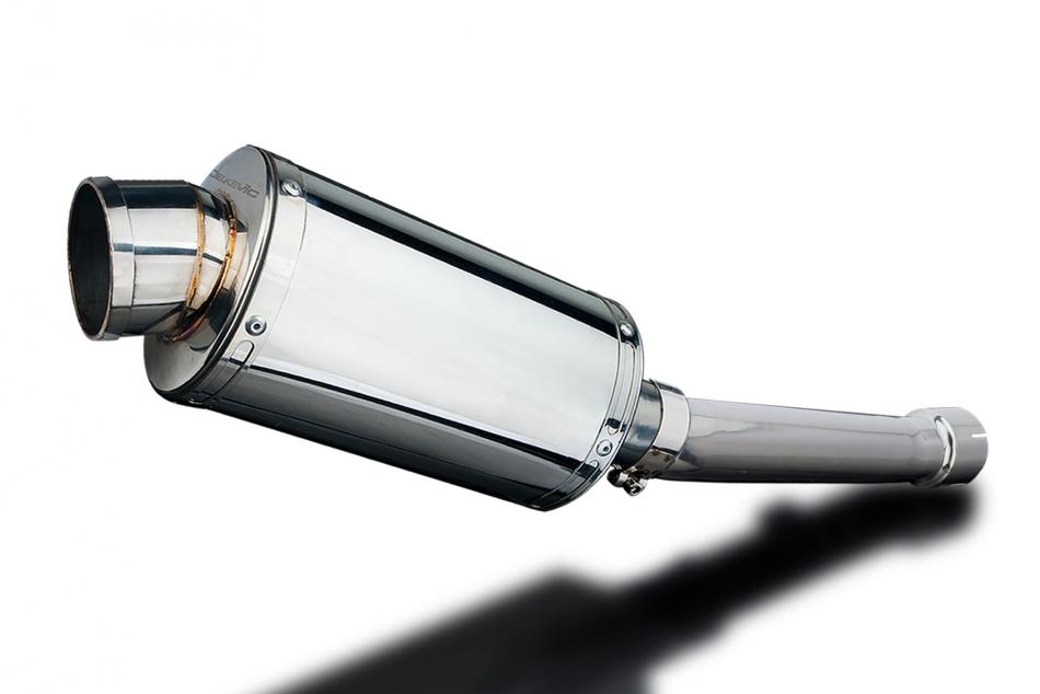 YAMAHA FZS1000 FAZER 2000-2005 225mm OVAL STAINLESS SILENCER EXHAUST KIT