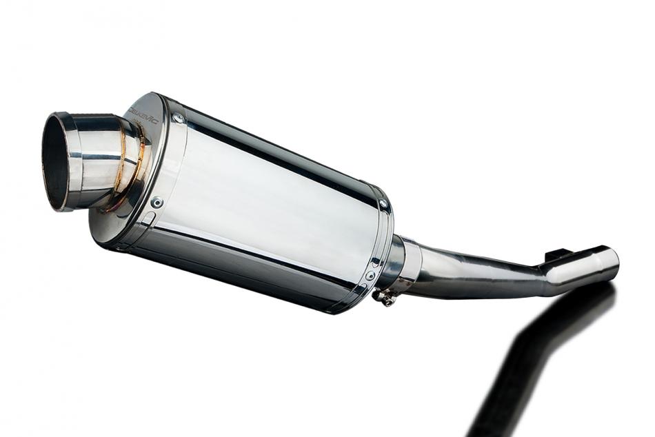 SUZUKI GSF1200 BANDIT 1995-2007 225mm OVAL STAINLESS SILENCER EXHAUST KIT