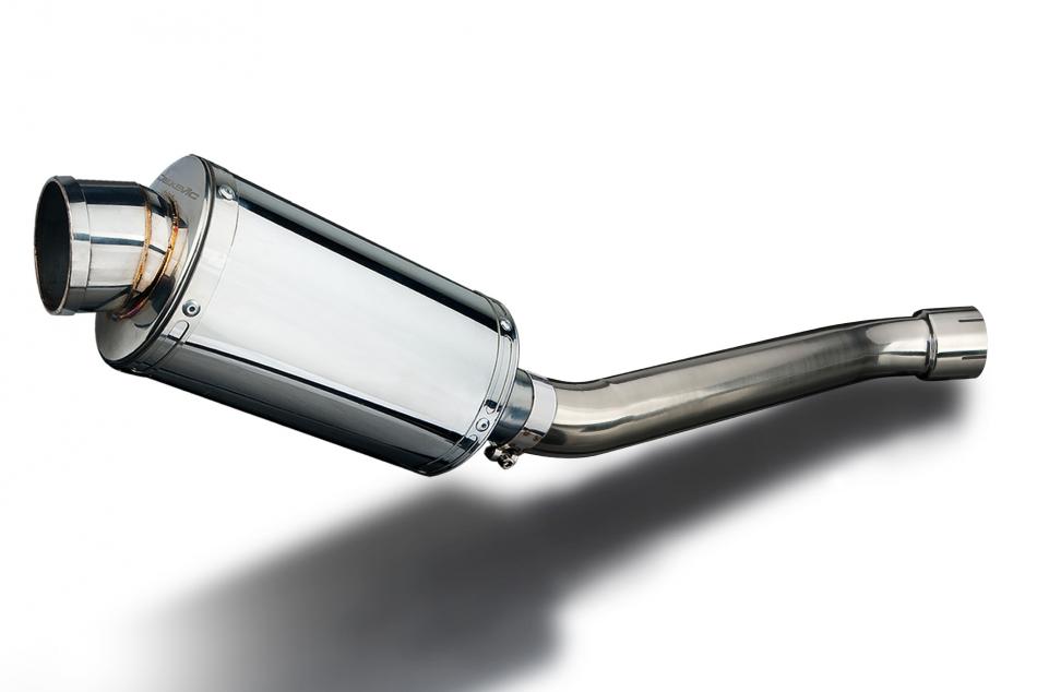 YAMAHA YZF-R1 02-03 FULL POWER 225mm OVAL STAINLESS SILENCER EXHAUST KIT