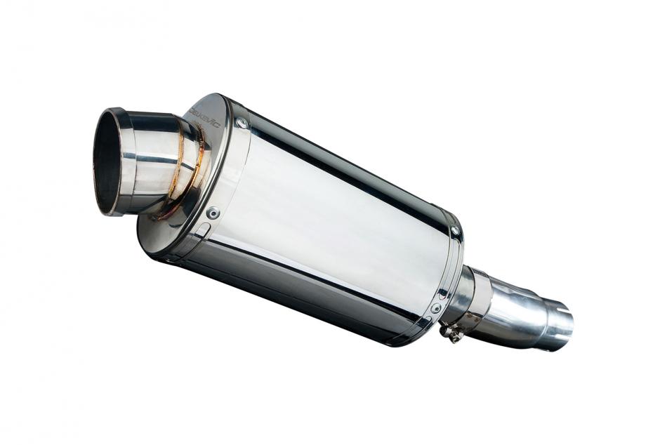 NINJA 250R 2008-2013 / 300 NINJA - Z300 2013-2016 / SS70 OVAL 225mm (9 inch) SILENCER 304 STAINLESS