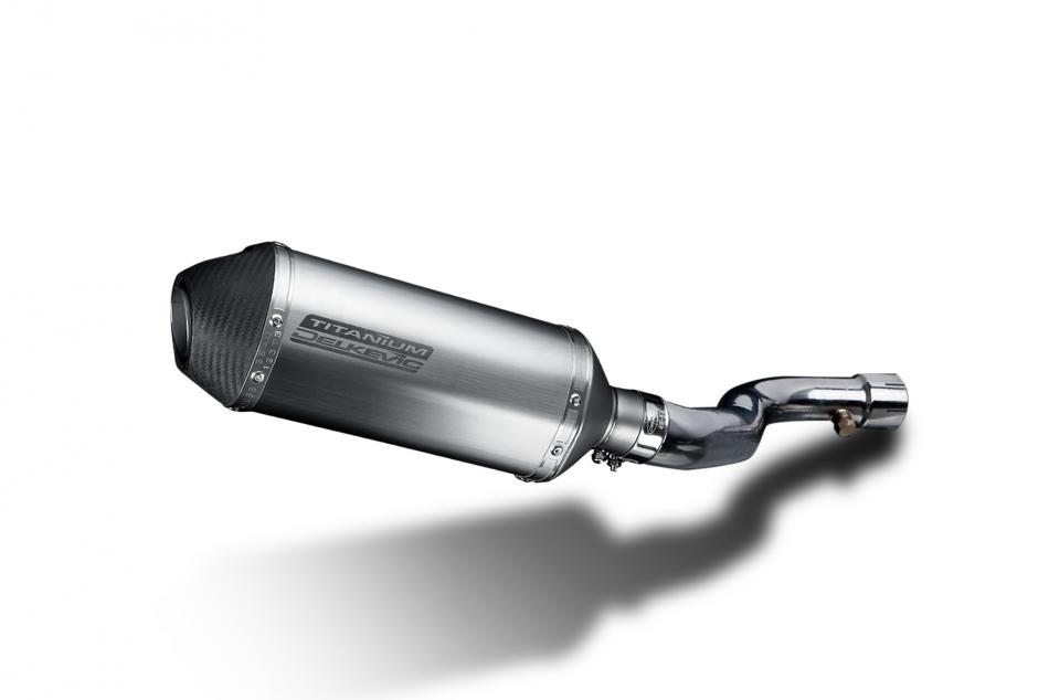 SUZUKI GSXR1000 K9 2009-11 DECAT 260mm X-OVALTITANIUM BSAU SILENCER EXHAUST KIT