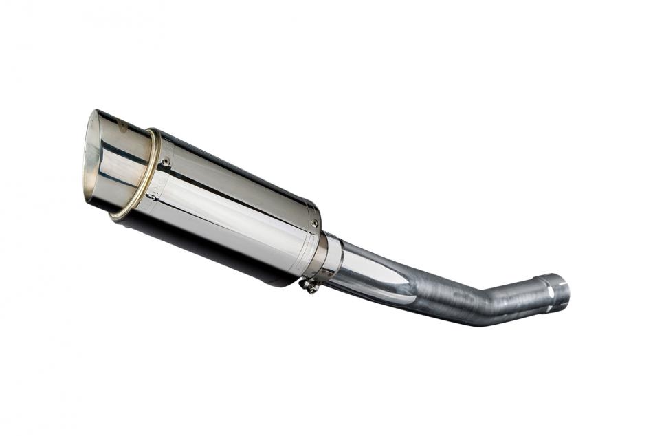 KAWASAKI GTR1400 2007-2020 200mm ROUND STAINLESS SILENCER EXHAUST KIT