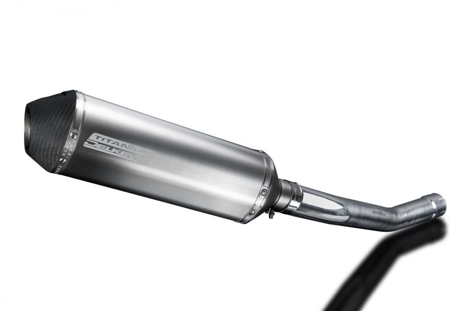 KAWASAKI GTR1400 2007-2020 343mm X-OVAL TITANIUM BSAU SILENCER EXHAUST KIT