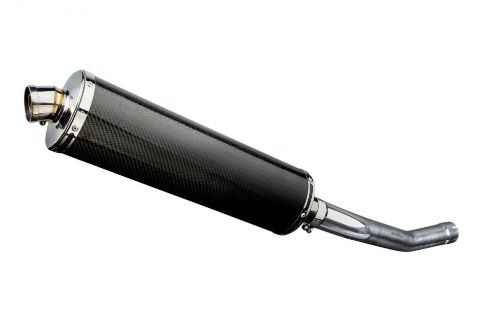 KAWASAKI GTR1400 2007-2020 450mm OVAL CARBON BSAU SILENCER EXHAUST KIT