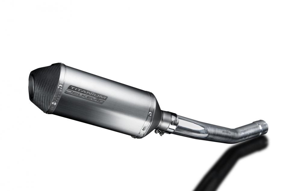 KAWASAKI GTR1400 2007-2020 260mm X-OVAL TITANIUM BSAU SILENCER EXHAUST KIT